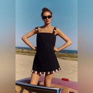 Anthropologie The Hartley Shift Mini Dress Size MP